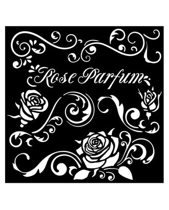 Трафарет "Rose parfum bordure" серии Mix Media 3D эффект арт. ГЕЛ-32850-1-ГЕЛ0187756