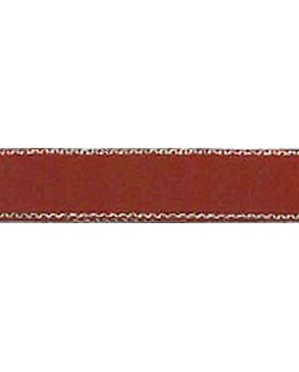 Лента атласная SAFISA с люрексным кантом по краям ш.0,7см (30 бордовый) арт. ГЕЛ-24511-1-ГЕЛ0020103