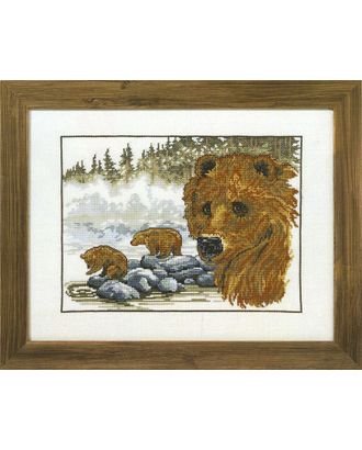 Набор для вышивания "Бурый медведь" арт. ГЕЛ-19978-1-ГЕЛ0026704