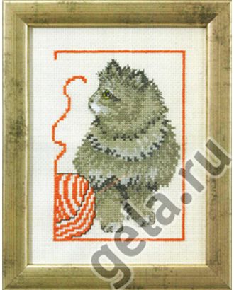 Набор для вышивания "Котенок с клубком" арт. ГЕЛ-23399-1-ГЕЛ0026718