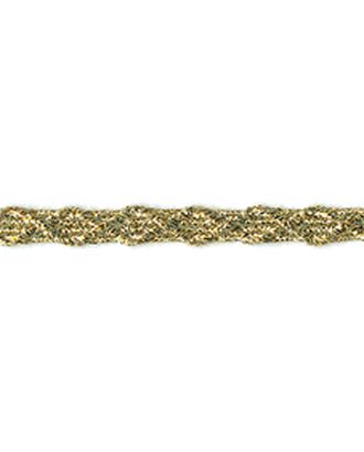 Тесьма PEGA тип декоративная люрексная ш.0,65см (золото) (25м) арт. ГЕЛ-25158-1-ГЕЛ0032981