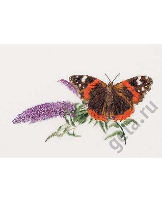 Набор для вышивания "Бабочка-Buddleja", канва аида 18 ct арт. ГЕЛ-17331-1-ГЕЛ0035008