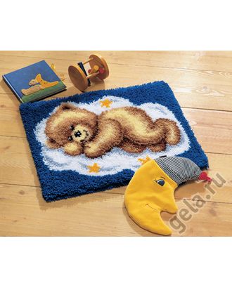Набор для вышивания коврика "Спящий мишка" арт. ГЕЛ-8034-1-ГЕЛ0037704