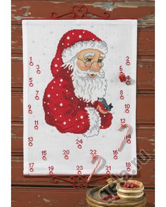 Набор для вышивания календаря "Санта" арт. ГЕЛ-13864-1-ГЕЛ0039131