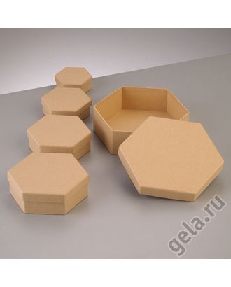 Купить Другое Заготовка для декупажа коробочки шестиугольные арт. ГЕЛ-23983-1-ГЕЛ0051581 оптом в Беларуси