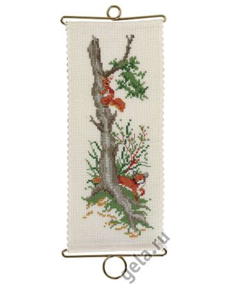 Набор для вышивания панно "Белка и лиса" арт. ГЕЛ-18397-1-ГЕЛ0052686