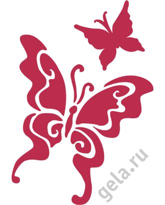 Трафарет, 3D "Бабочки" арт. ГЕЛ-21968-1-ГЕЛ0052788
