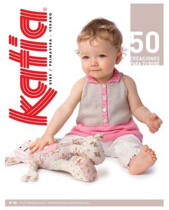 Журнал "KATIA BEBE" № 60 (инструкции на английском языке) арт. ГЕЛ-30369-1-ГЕЛ0054394