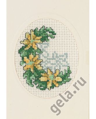 Набор для вышивания открытки "Нарциссы" арт. ГЕЛ-9494-1-ГЕЛ0057346