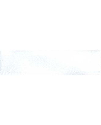 Лента репсовая SAFISA ш.3,9см (02 белый) арт. ГЕЛ-18080-1-ГЕЛ0061250
