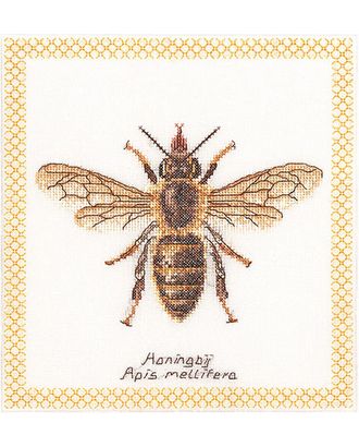 Набор для вышивания "Медоносная пчела", канва лён 32 ct арт. ГЕЛ-15265-1-ГЕЛ0063017