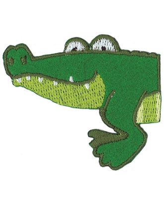 Термоаппликация "Половинка Крокодила", 5 штук на блистере арт. ГЕЛ-13021-1-ГЕЛ0065423