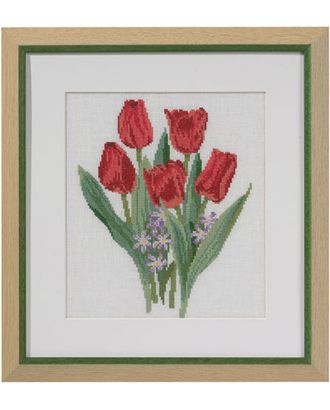 Набор для вышивания "Красные тюльпаны" арт. ГЕЛ-8453-1-ГЕЛ0065845