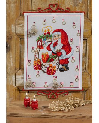 Набор для вышивания календаря "Санта Клаус" арт. ГЕЛ-390-1-ГЕЛ0070472