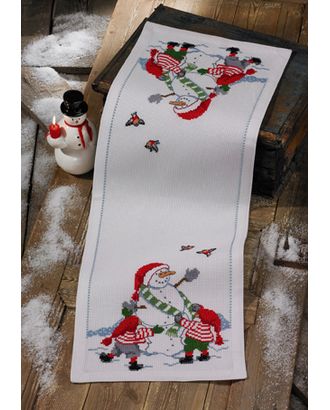 Набор для вышивания дорожки "Снеговик" арт. ГЕЛ-14497-1-ГЕЛ0070485