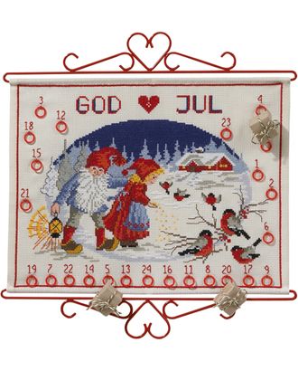 Набор для вышивания календаря "Рождественский календарь" арт. ГЕЛ-1146-1-ГЕЛ0070486