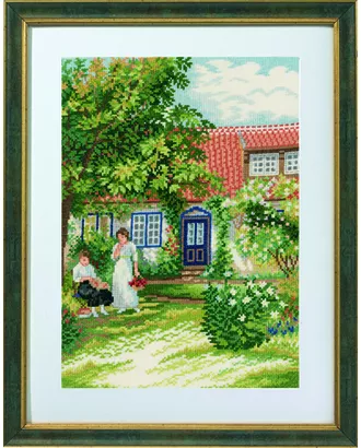 Купить Большие вышивки крестом Набор для вышивания "Дамы в саду" арт. ГЕЛ-10294-1-ГЕЛ0070498 оптом в Казахстане