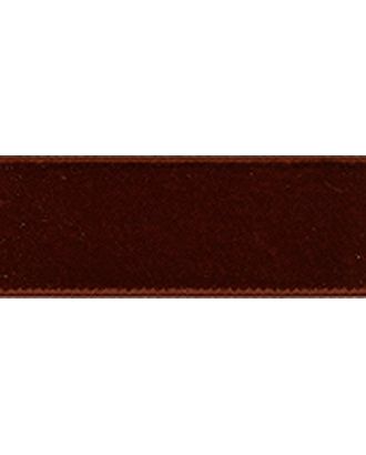 Лента бархатная SAFISA ш.5см (17 коричневый) арт. ГЕЛ-10238-1-ГЕЛ0071774