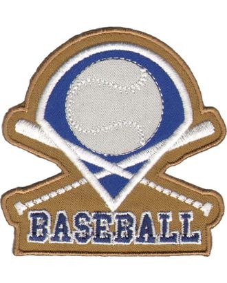 Термоаппликация HKM "Бейсбол" арт. ГЕЛ-1947-1-ГЕЛ0072541