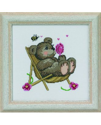 Набор для вышивания "Медвежонок на стуле" арт. ГЕЛ-2688-1-ГЕЛ0074398