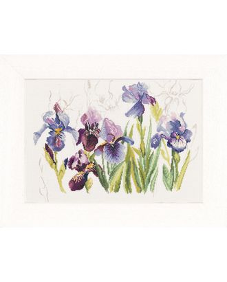 Набор для вышивания "Tripych Blue Flowers - Irisses" арт. ГЕЛ-13681-1-ГЕЛ0074734