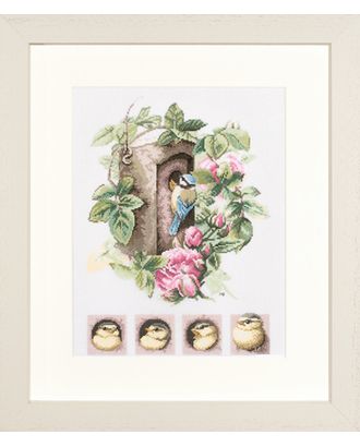 Набор для вышивания "Birdhouse with roses" арт. ГЕЛ-30882-1-ГЕЛ0074736