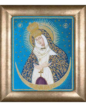 Набор для вышивания "Остробрамская икона Божией Матери", канва аида 18 ct арт. ГЕЛ-707-1-ГЕЛ0075912
