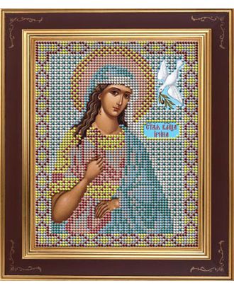 Набор для вышивания бисером Икона "Св. Ирина" арт. ГЕЛ-7003-1-ГЕЛ0076012