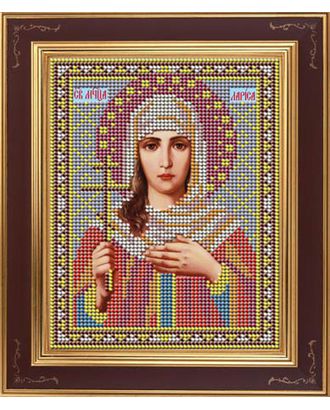 Набор для вышивания бисером Икона "Св. Лариса" арт. ГЕЛ-1160-1-ГЕЛ0076014