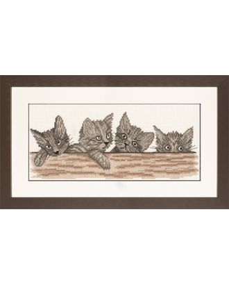 Купить Набор для вышивания "Cats Over The Fence" арт. ГЕЛ-10418-1-ГЕЛ0078713 оптом в Усть-Каменогорске