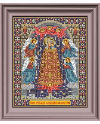 Набор для вышивания бисером Икона Божией Матери "Прибавление ума" арт. ГЕЛ-3000-1-ГЕЛ0082186