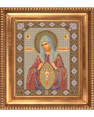 Набор для вышивания бисером Икона Божией Матери "Поможение родам" арт. ГЕЛ-10504-1-ГЕЛ0082188