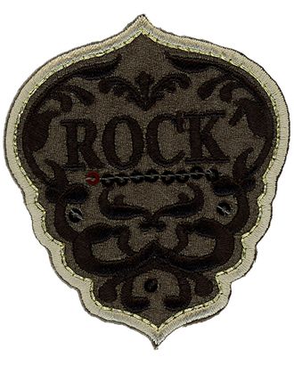 Термоаппликация HKM "Rock" арт. ГЕЛ-5305-1-ГЕЛ0083817