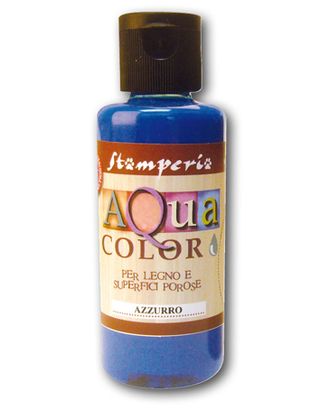 Краска на водной основе Aquacolor, синий арт. ГЕЛ-13890-1-ГЕЛ0084063
