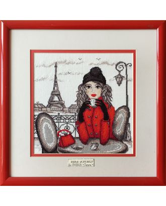 Вышитая картина "Париж" арт. ГЕЛ-12347-1-ГЕЛ0091205