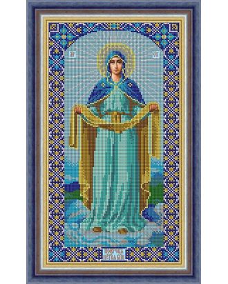 Набор для вышивания бисером Икона "Покров Божией Матери" арт. ГЕЛ-18612-1-ГЕЛ0096287