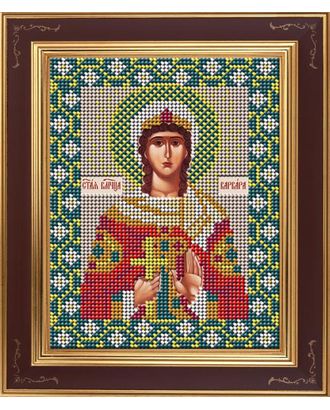 Набор для вышивания бисером Икона "Святая великомученица Варвара" арт. ГЕЛ-8331-1-ГЕЛ0096294