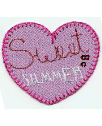 Термоаппликация HKM "Сердце - Sweet Summer" арт. ГЕЛ-3012-1-ГЕЛ0097347