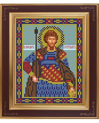 Набор для вышивания бисером Икона "Феодор Стратилат, великомученик" арт. ГЕЛ-10442-1-ГЕЛ0098425