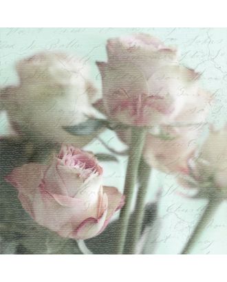 Салфетки трехслойные для декупажа, коллекция "Lunch" Sagen Vintage Design "Букет из розовых роз" арт. ГЕЛ-5276-1-ГЕЛ0098730