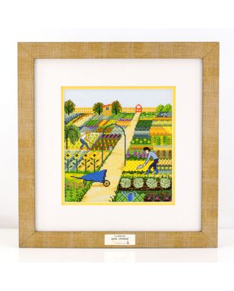 Вышитая картина "Дача. Урожай" арт. ГЕЛ-18571-1-ГЕЛ0099020