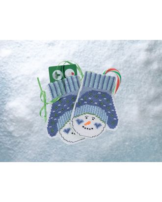 Набор для вышивания "Варежки Снеговика" арт. ГЕЛ-134-1-ГЕЛ0135370