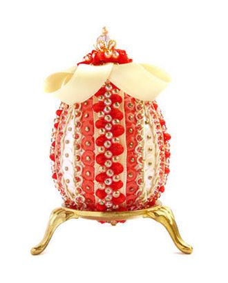 Набор для творчества декоративное яйцо "Настурция" арт. ГЕЛ-328-1-ГЕЛ0100432