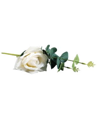 Букет для декорирования "Роза с эвкалиптом" арт. ГЕЛ-1003-1-ГЕЛ0152954