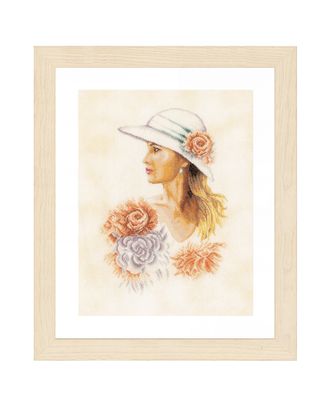 Набор для вышивания "Lady with hat" арт. ГЕЛ-1491-1-ГЕЛ0106099