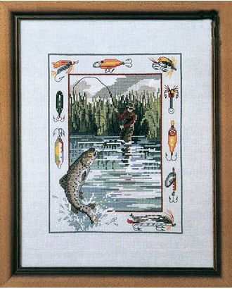 Набор для вышивания "Рыбалка" арт. ГЕЛ-1518-1-ГЕЛ0125163