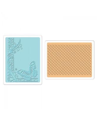 Набор папок для эмбоссирования Texture Fades - Butterfly Lattice Set арт. ГЕЛ-3246-1-ГЕЛ0103543