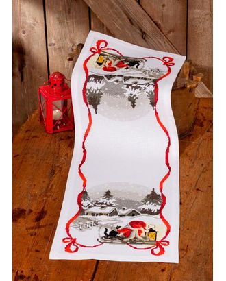 Набор для вышивания дорожки "Ночной Санта" арт. ГЕЛ-5025-1-ГЕЛ0118265