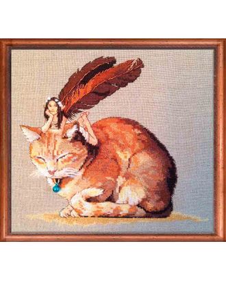 Набор для вышивания "Fairycat" (Фея и кот) арт. ГЕЛ-5436-1-ГЕЛ0114708