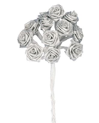 Букет для декорирования "Серебряные розы" арт. ГЕЛ-5670-1-ГЕЛ0121236